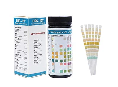Medicinsk 11 Parameter Urin Test Hurtige Test Strips 11v Urin Strips
